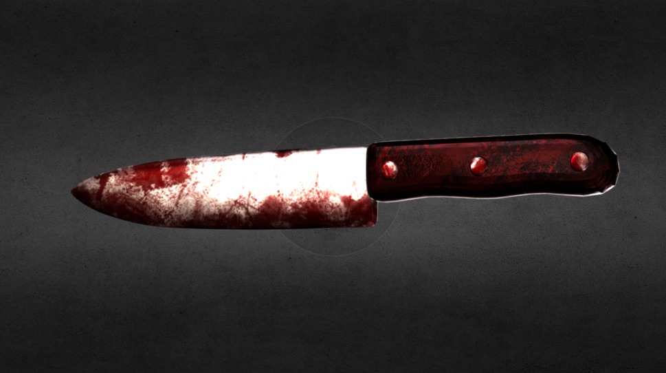 An old bloody kitchen knife with a black handle to be used for horror games or films.
LowP = Under 2k Maps = 2048 - Old Bloody Kitchen Knife - Black Handle - 3D model by HarvestHillGames 3d model