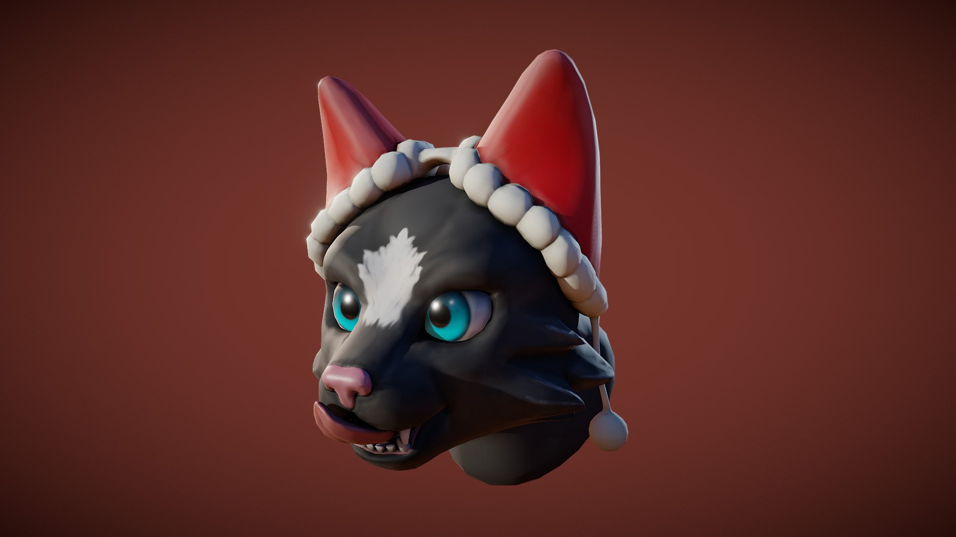 Made for the 3December Challenge. Day 8 - Earmuffs

A little cat with earmuffs for the cold days. Almost looks like a panther or is it just me? - 3December2018 Day8 - Cat Earmuffs - 3D model by Fabian Ernst (@fernst) 3d model