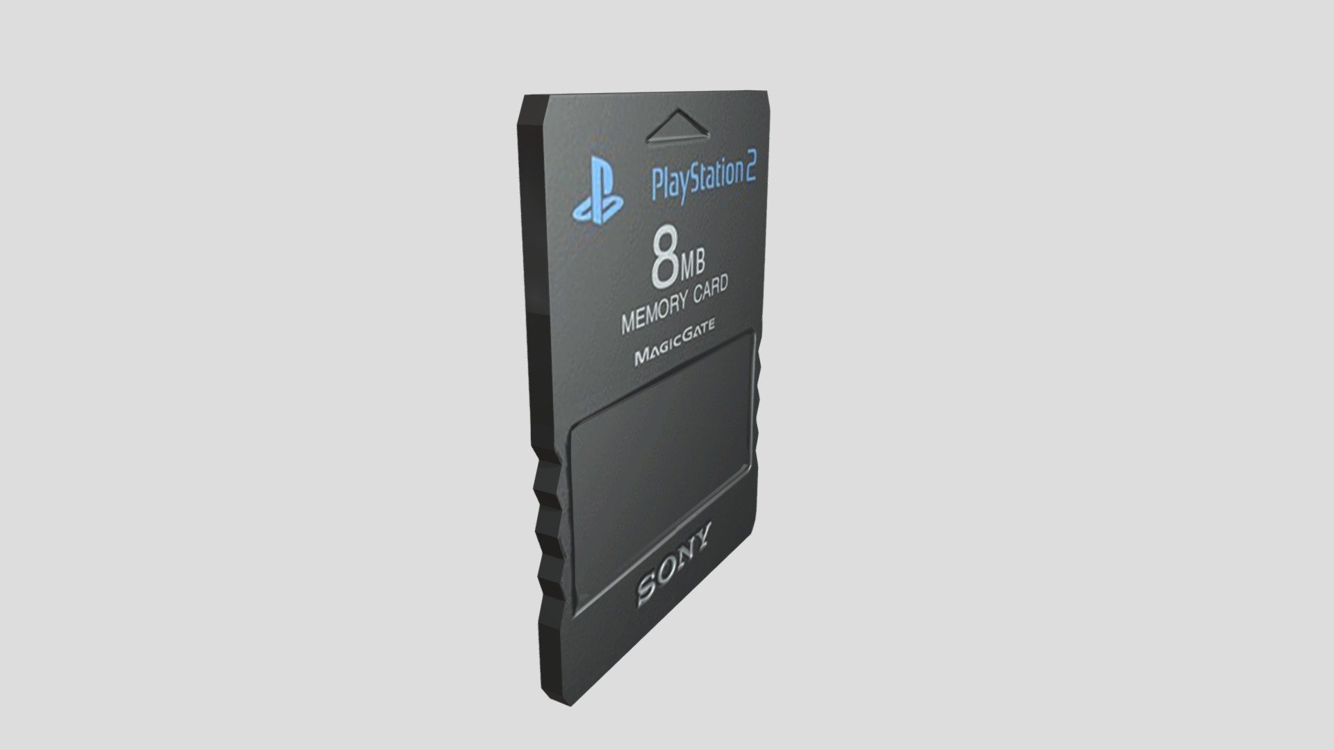 memory card ps2 - 3D model by Ag710 3d model