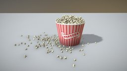 Popcorn Bucket cinema, food, bucket, theatre, pop, snack, movies, entertainment, popcorn, corn, kernel, nowl, container
