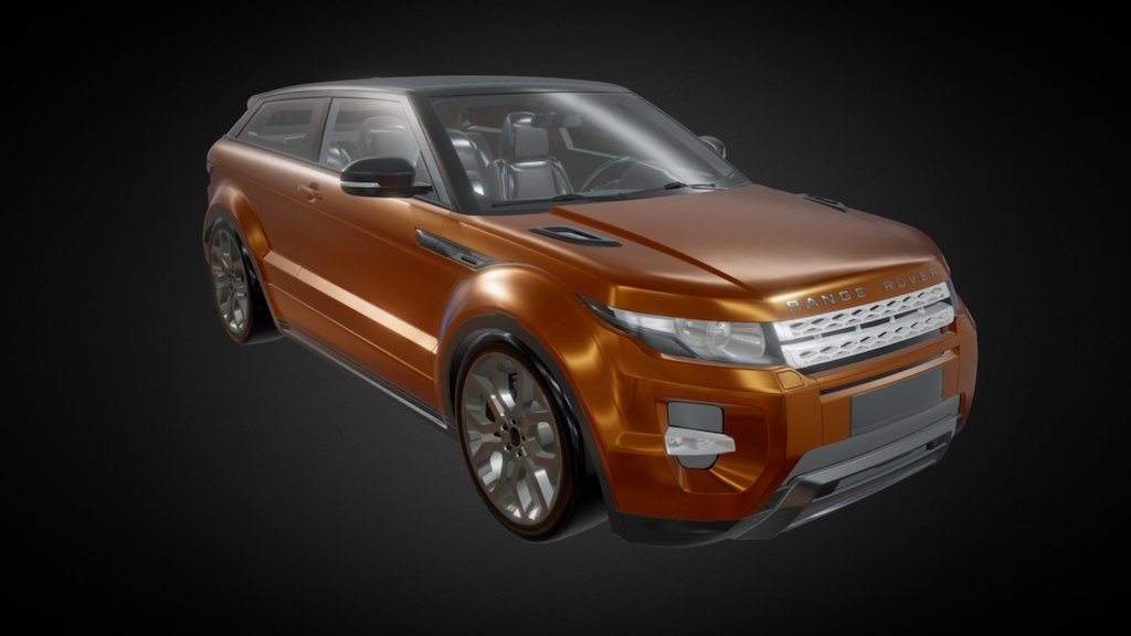 Range Rover Evoke PBR - Range Rover evoque - 3D model by Bomper Studio (@bomperstudio) 3d model