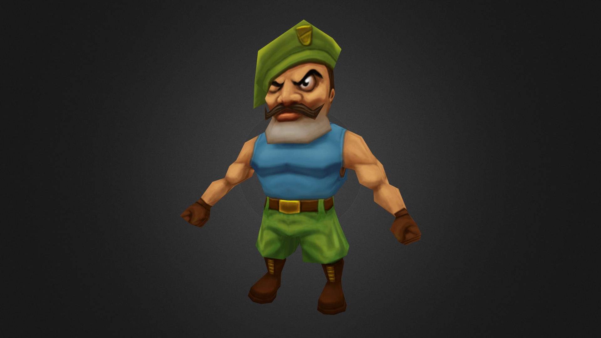 Concept by Angry Mob Games - bob - 3D model by Zafio 3d model