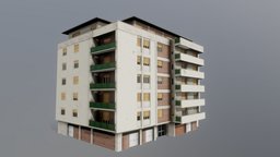 Italian Apartment 3 european, italy, city-building, house, building, noai