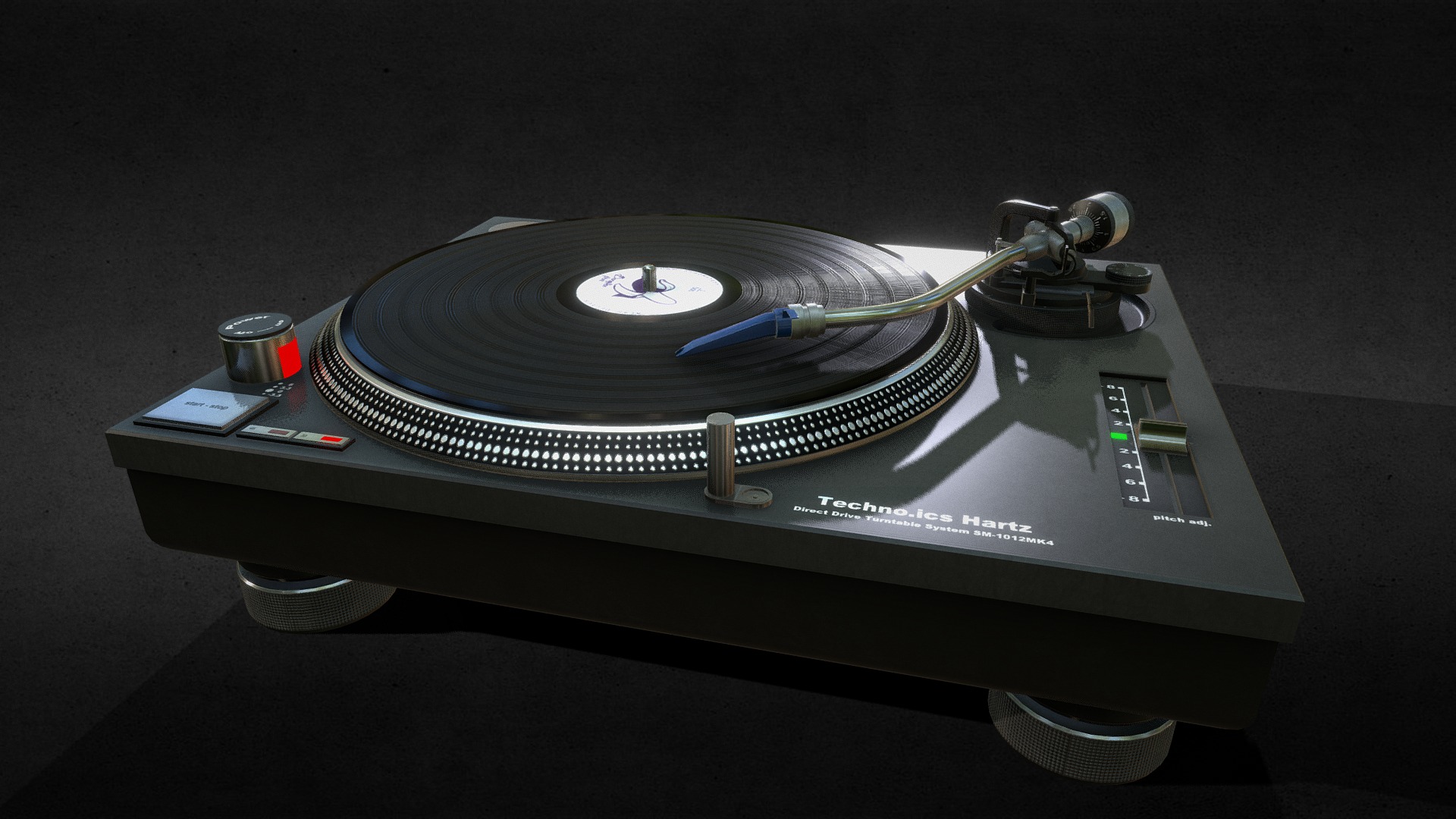 New Version of an Technics Turntable MK2 1210.

Model by: Spaehling

Website: https://www.grip420.com/

Discord: Follow us on Discord

Facebook Follow us on Facebook - MK2 1210 Turntable - 3D model by GRIP420 3d model