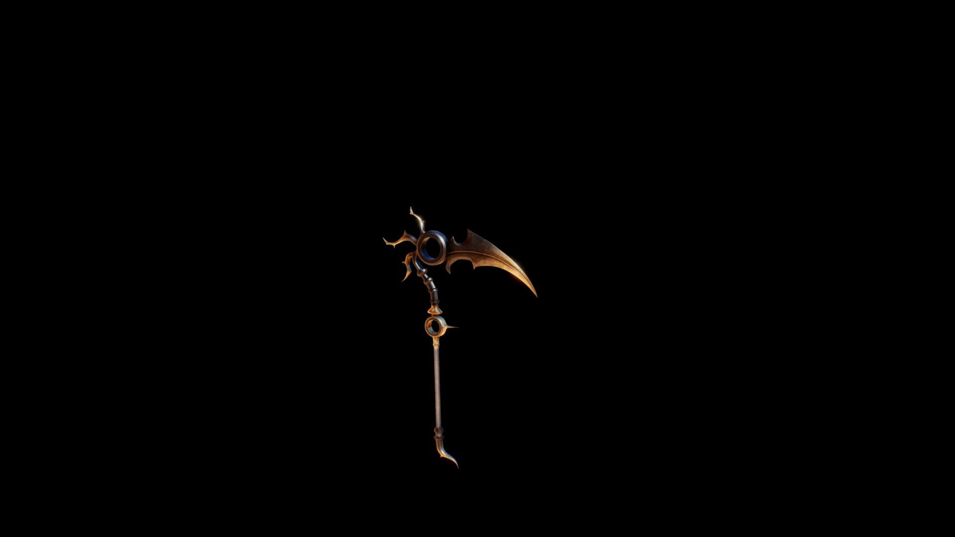 Scythe model i want to do some texture reworking for cgtrader 3d model
