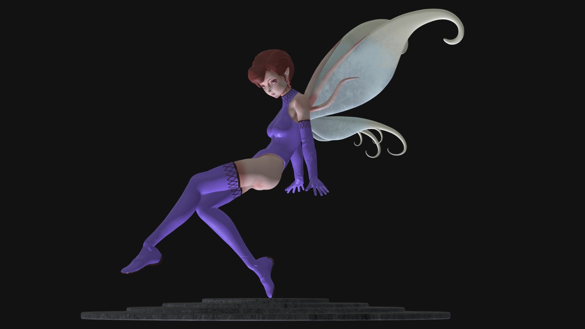 From the Shin Megami Tensei series.
Includes model and skeleton with basic weight painting 3d model