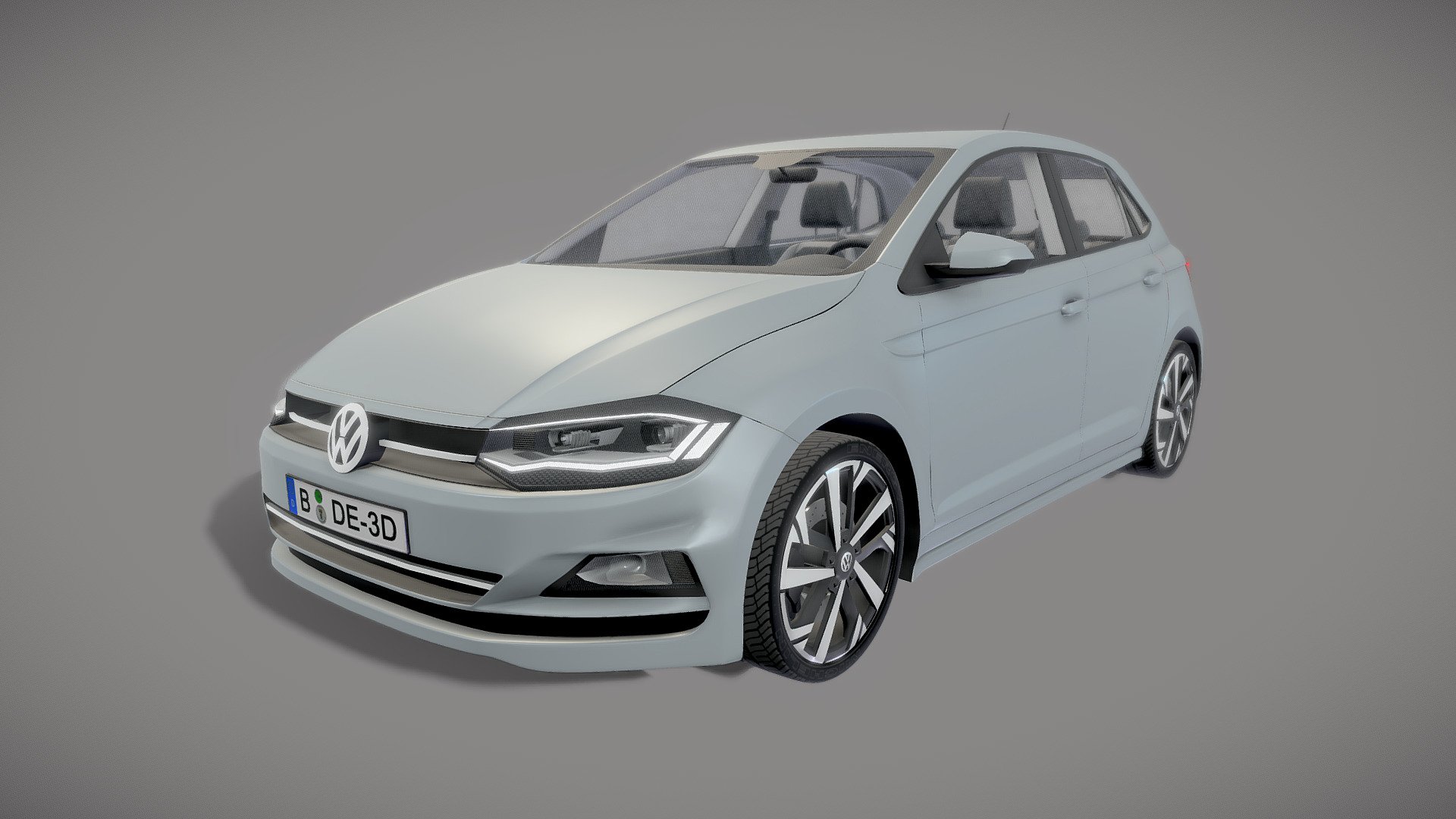 VW POLO 2019 - 3D model by design3d-berlin 3d model