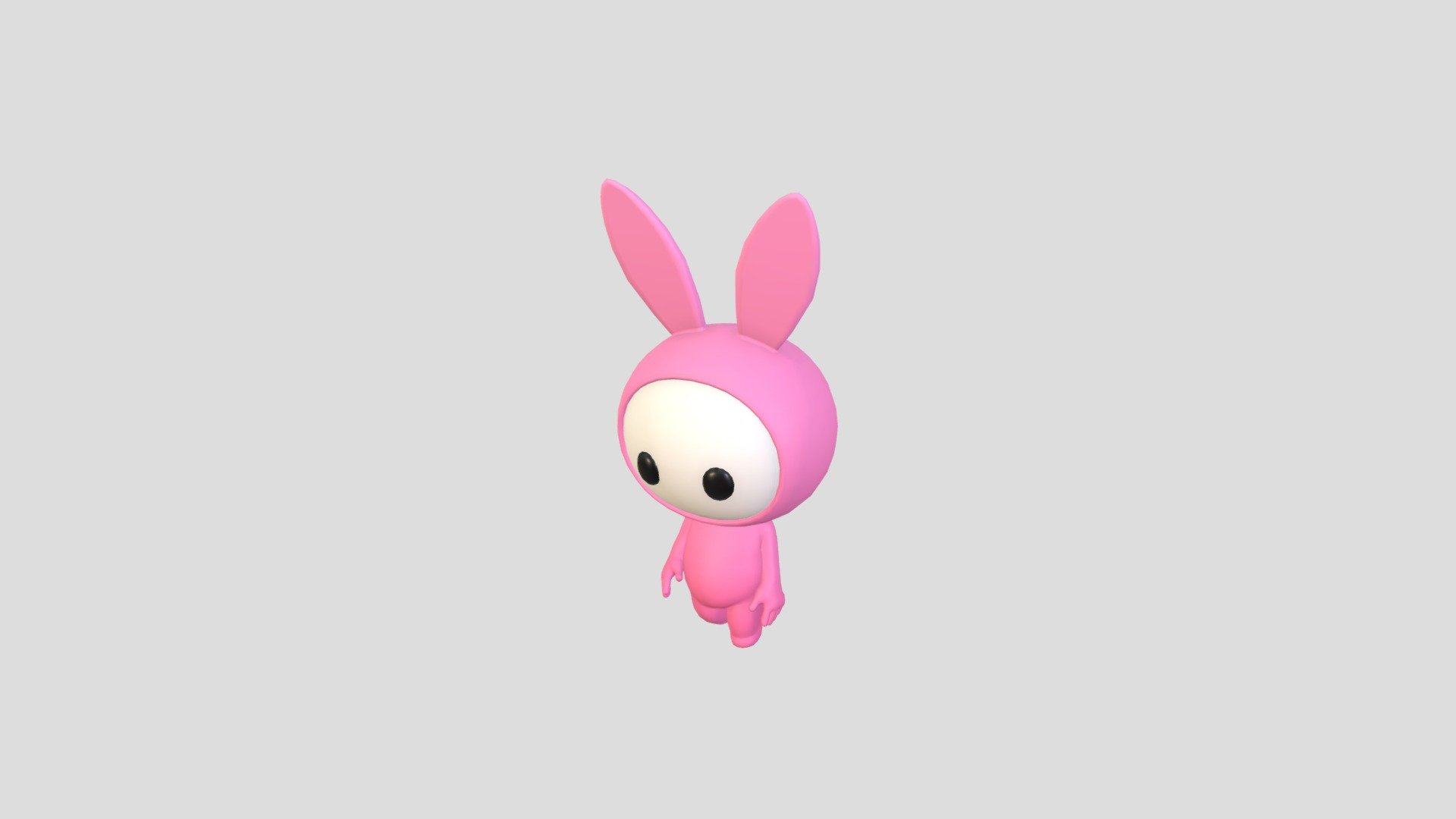 Rigged Bunny Mascot Character 3d model.      
    


File Format      
 
- 3ds max 2024  
 
- FBX  
    


Clean topology    

Rig with CAT in 3ds Max                          

Bone and Weight skin are in fbx file       

No Facial Rig    

No Animation    

Non-overlapping unwrapped UVs        
 


PNG texture               

2048x2048                


- Base Color                        

- Roughness                         



3,696 polygons                          

3,560 vertexs                          
 - Character255 Rigged Mascot - Buy Royalty Free 3D model by BaluCG 3d model