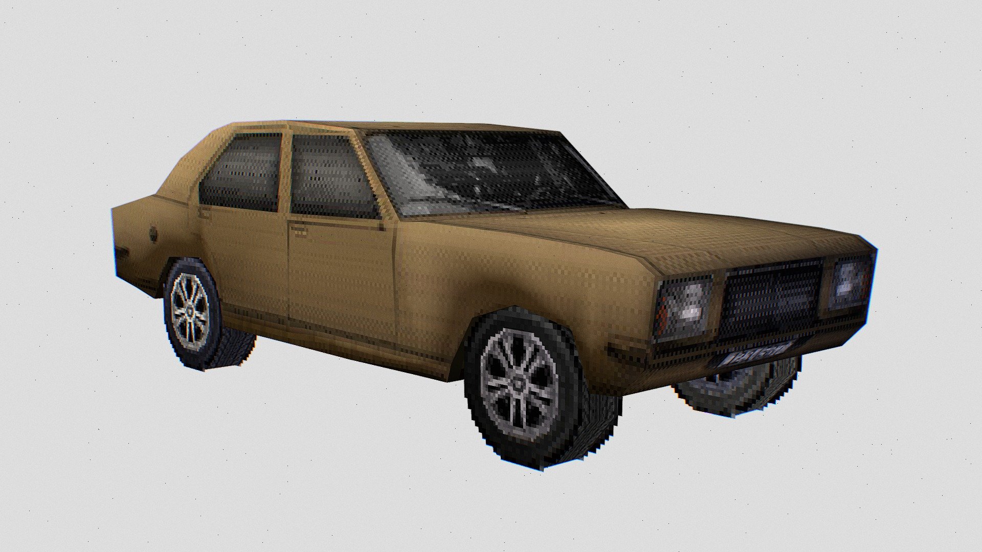 My custom designed generic car

Designed for retro inspired projects or mobile games.

My YouTube channel where I document my game dev journey - https://www.youtube.com/@AaronMYoung
Contact me on - Aaronmyoung94@gmail.com - PS1 Style Asset - Generic Car - 3D model by AaronMYoung 3d model