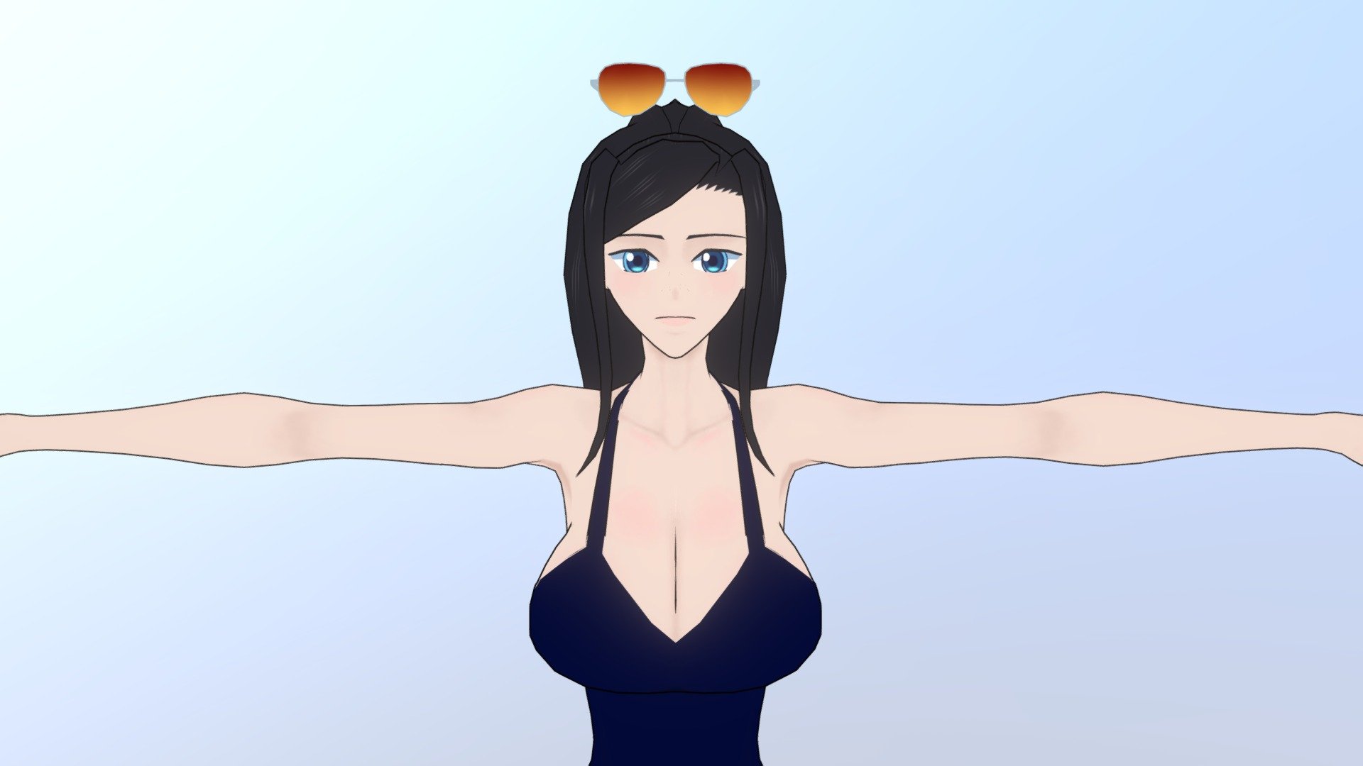 My version of Nico Robin from the Dressrosa arc 3d model