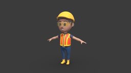 Cartoon construction worker engenharia, engineer, engeneering, engenheiro, engeneer, construtor, character, cartoon, engineering, construction, safety-helmet