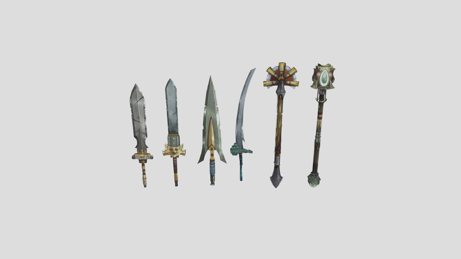 Low poly pack models. For Gaming or your personal projetcts 3d model