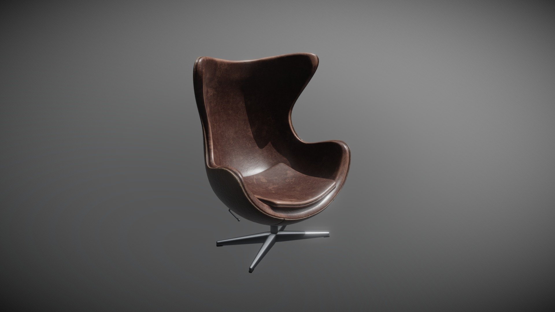 Egg Chair - Egg Chair - 3D model by muratcakir 3d model