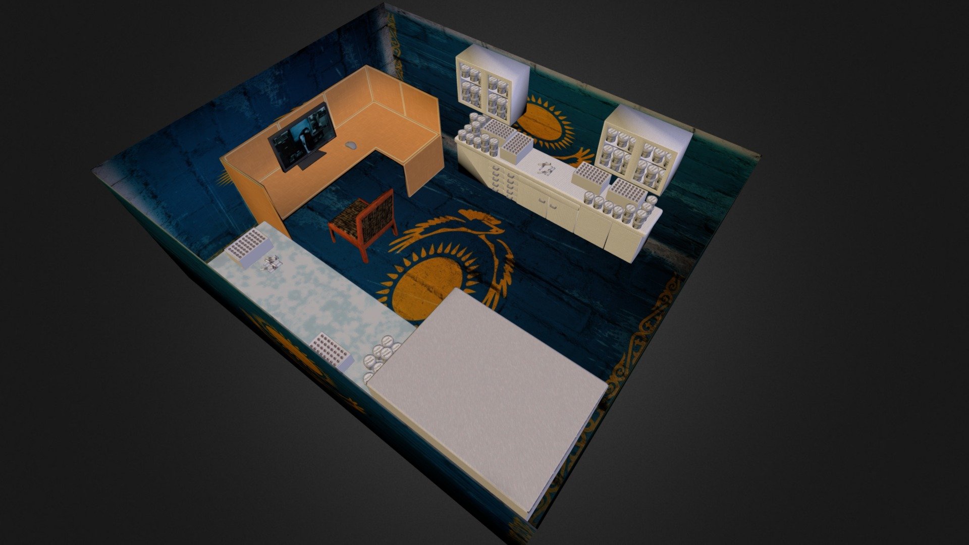 laboratory - Lab - Download Free 3D model by Raid 3d model
