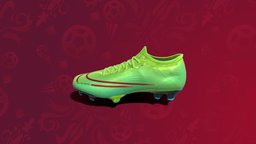 Nike Mercurial Vapor 13 Pro soccer, blockchain, 3d, fifaworldcup