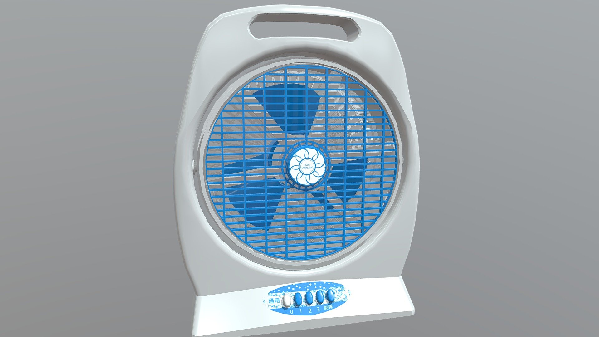 Electric fan - 3D model by ToastAnn (@cindy0986771080) 3d model