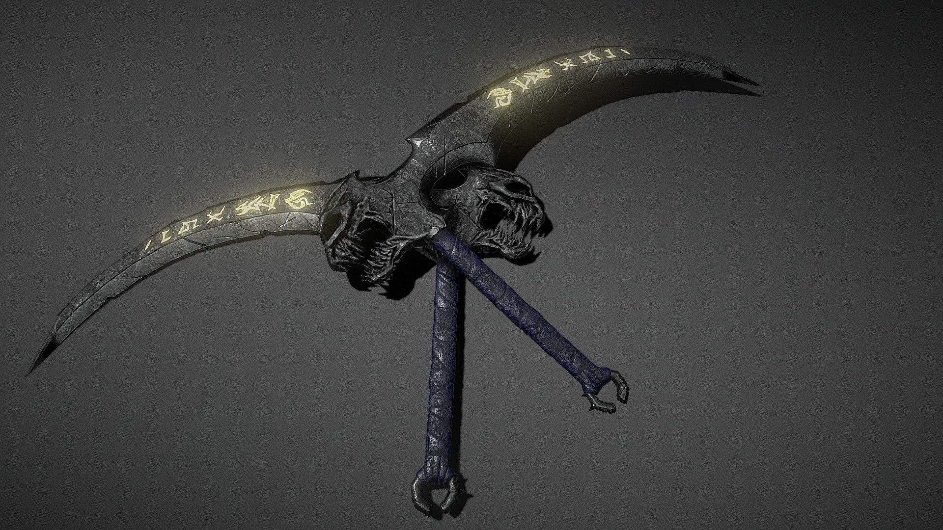 Non-profit Fan Art from Darksiders - Soul Reaper - Download Free 3D model by chiara.dalfior 3d model