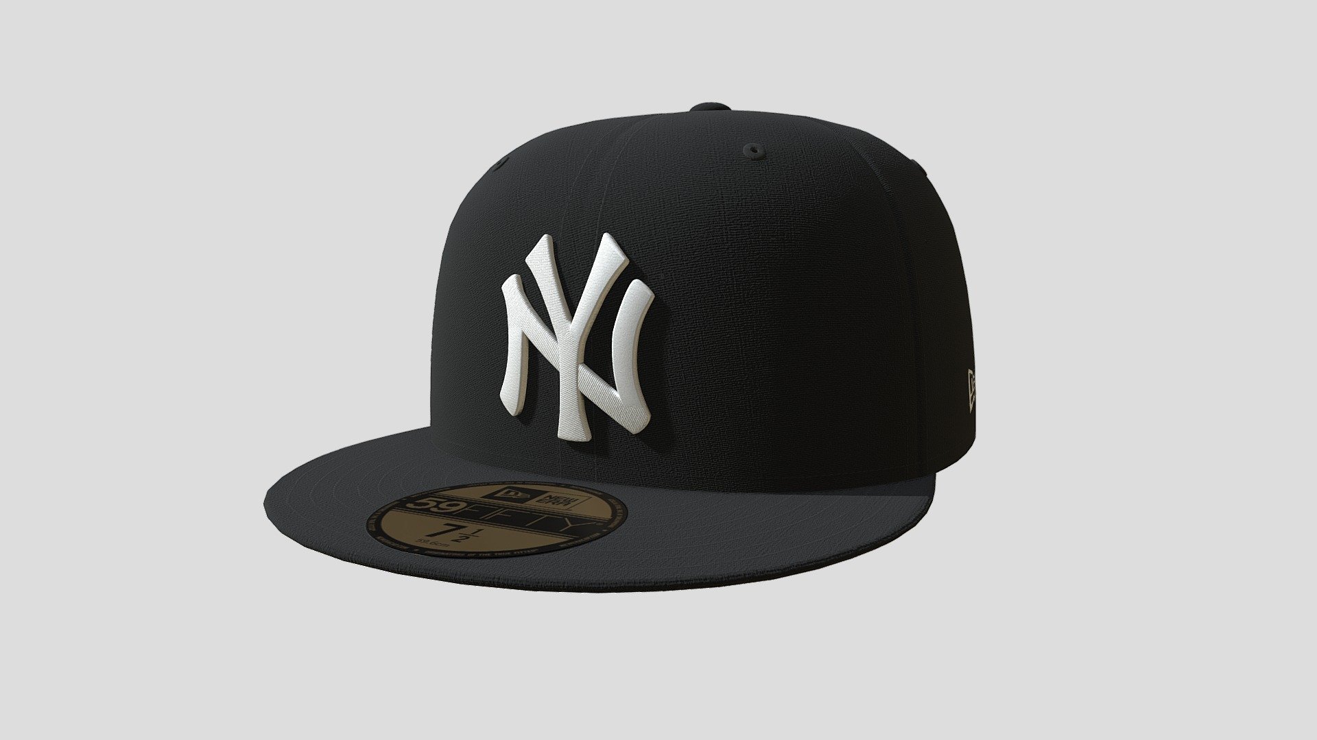 Model: 59 Fifty - NY Yankees New Era Cap - 3D model by bengtovsky 3d model