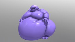 My character model fat, slime
