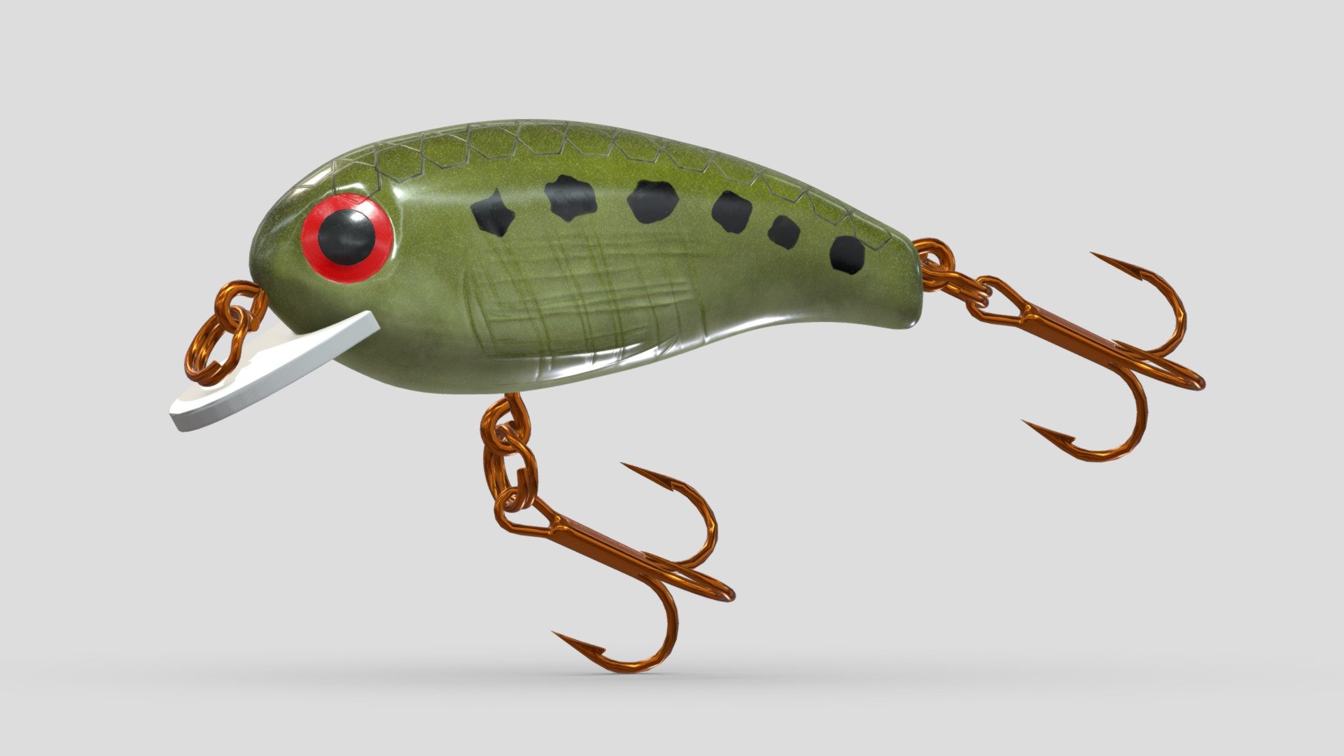 Hi, I'm Frezzy. I am leader of Cgivn studio. We are a team of talented artists working together since 2013.
If you want hire me to do 3d model please touch me at:cgivn.studio Thanks you! - Rebel Super Teeny Wee-R Lure - Buy Royalty Free 3D model by Frezzy3D 3d model
