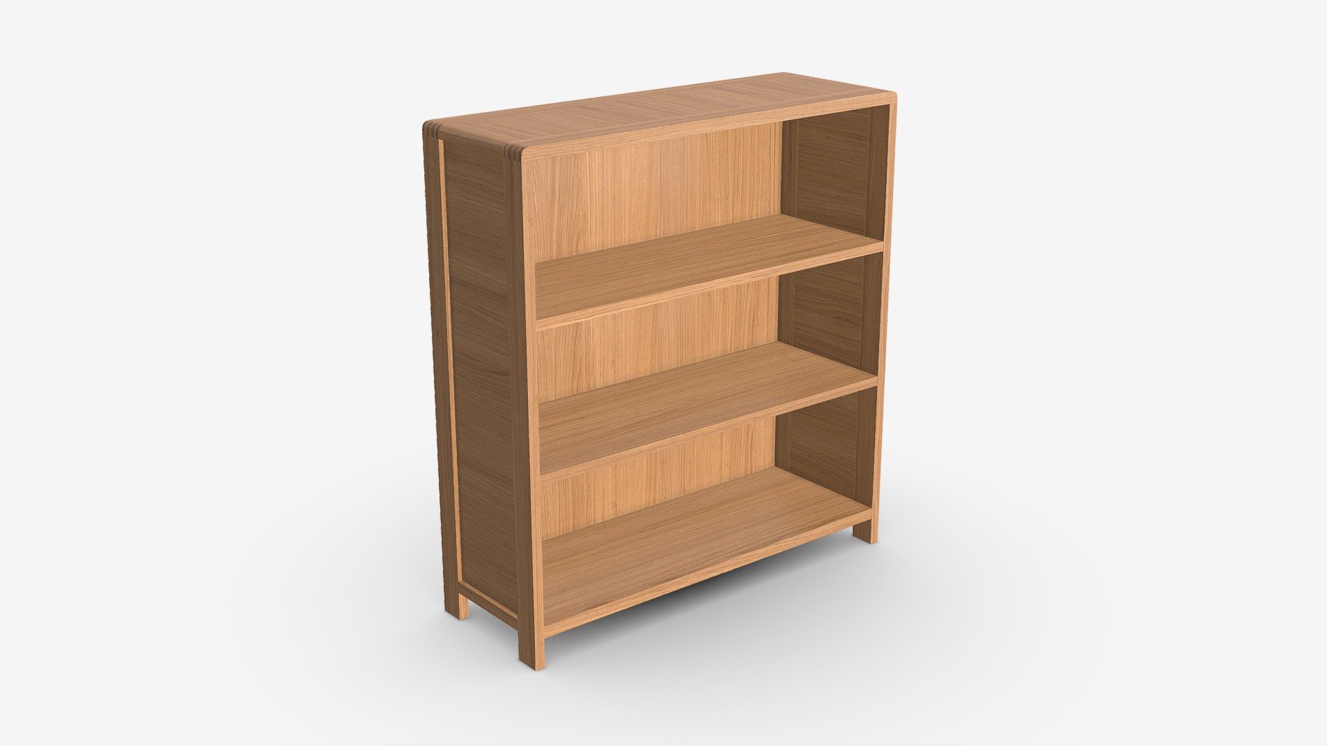 Low Bookcase Ercol Bosco - Buy Royalty Free 3D model by HQ3DMOD (@AivisAstics) 3d model