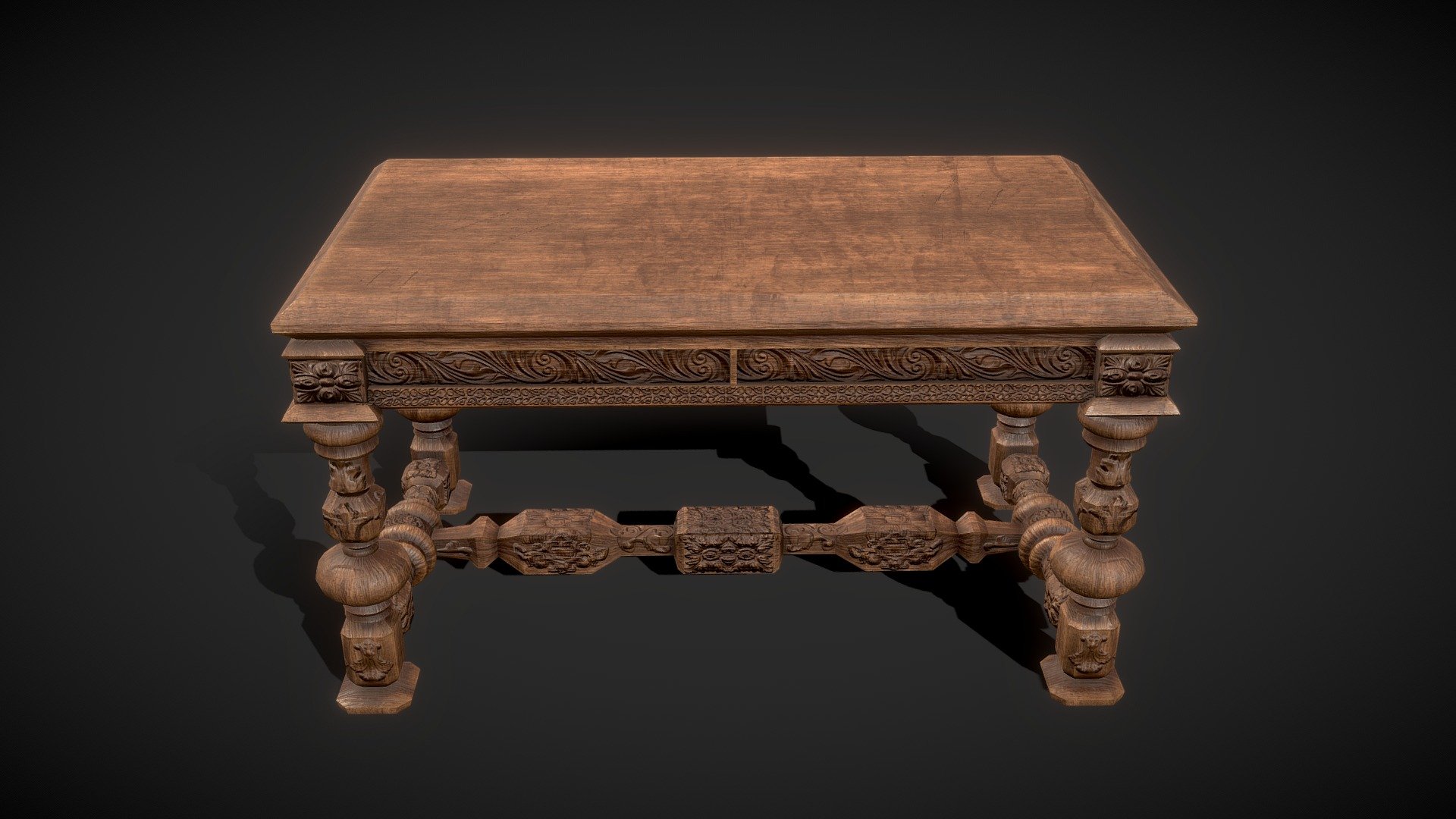Vintage Table / Antique Desk

4096x4096 PNG texture

Triangles: 9.2k
Vertices: 4.7k - Vintage Table - Buy Royalty Free 3D model by Karolina Renkiewicz (@KarolinaRenkiewicz) 3d model