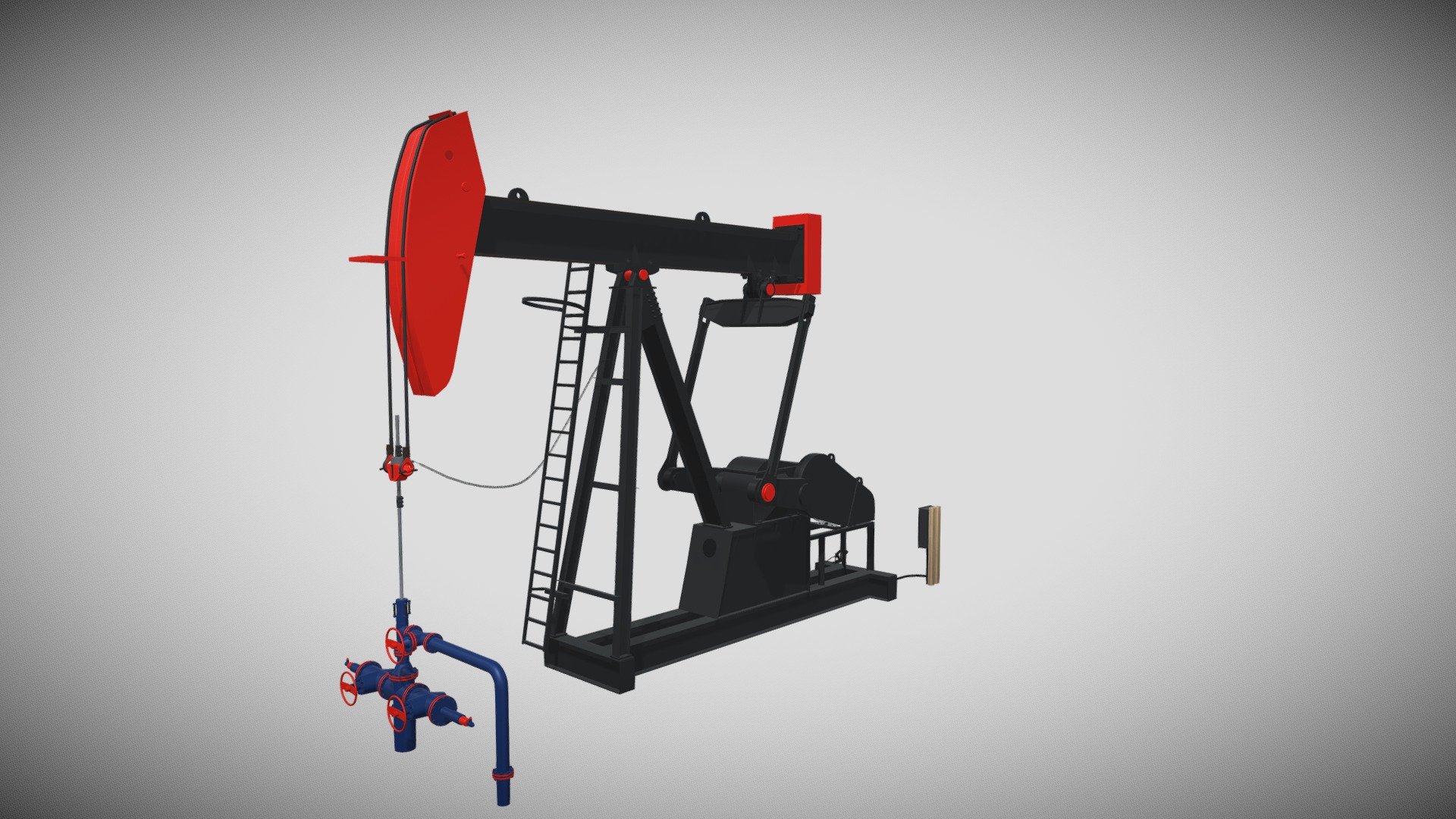 Detailed model of a Beam Balanced Pumpjack, modeled in Cinema 4D.The model was created using approximate real world dimensions.

The model has 354,191 polys and 347,539 vertices.

An additional file has been provided containing the original Cinema 4D project file, textures and other 3d export files such as 3ds, fbx, obj and stl 3d model