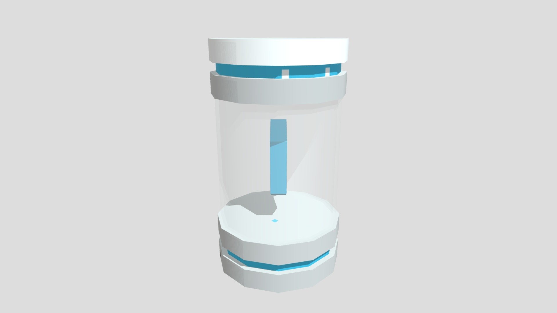 One of three pickup/powerup items in game - Shield Capsule PickUp - 3D model by Xx_Kai 3d model