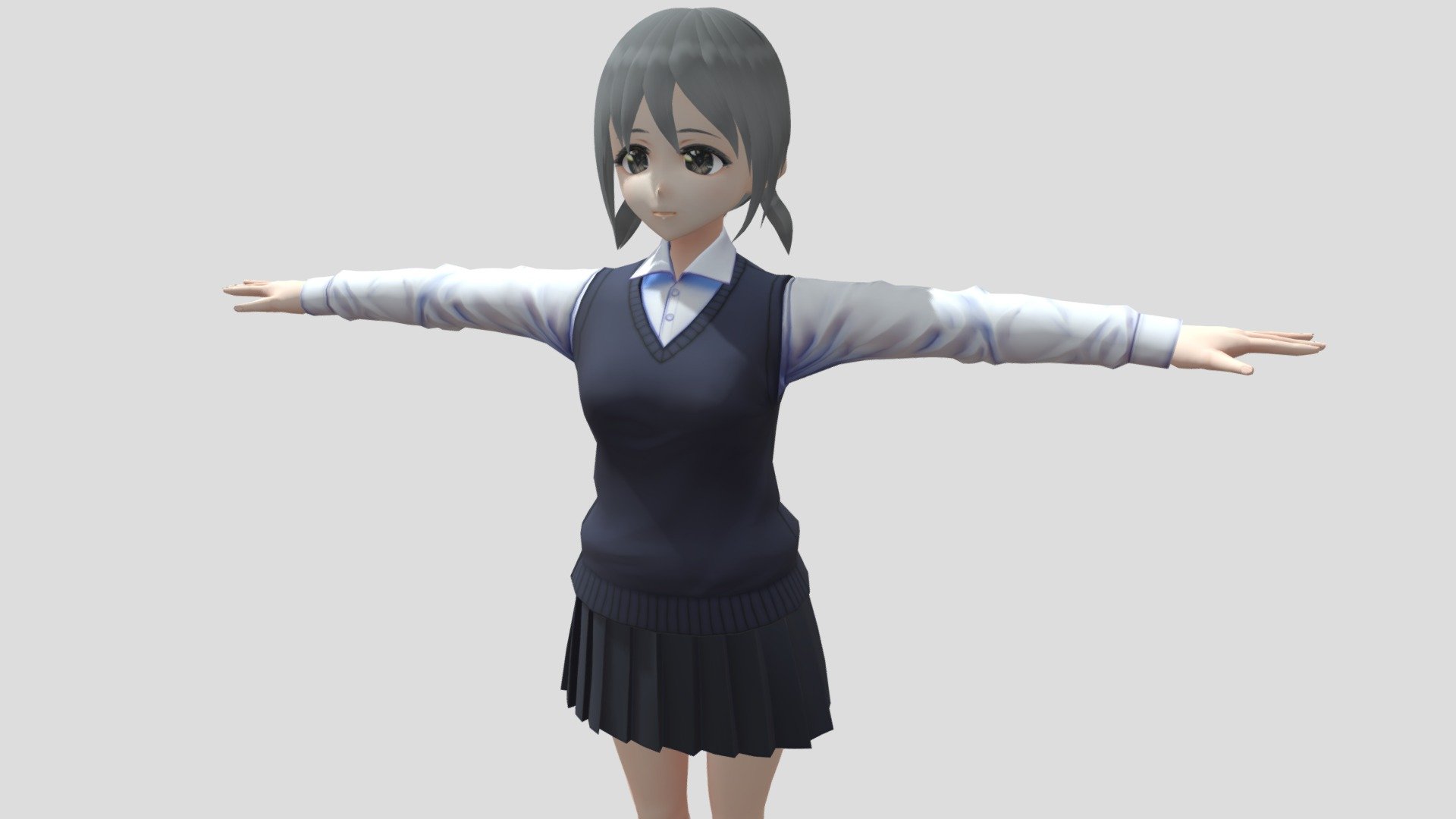 Model preview(14)

Model preview(15)



This character model belongs to Japanese anime style, all models has been converted into fbx file using blender, users can add their favorite animations on mixamo website, then apply to unity versions above 2019



Character : Female014/015

Verts:14688 / 14841

Tris:20886 / 21302

Fifteen textures for the character



This package contains VRM files, which can make the character module more refined, please refer to the manual for details



▶Commercial use allowed

▶Forbid secondary sales



Welcome add my website to credit :

Sketchfab

Pixiv

VRoidHub
 - 【Anime Character】Female14/15 (Discount/Unity 3D) - Buy Royalty Free 3D model by 3D動漫風角色屋 / 3D Anime Character Store (@alex94i60) 3d model