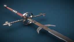 Zweihander medieval, zweihander, sword