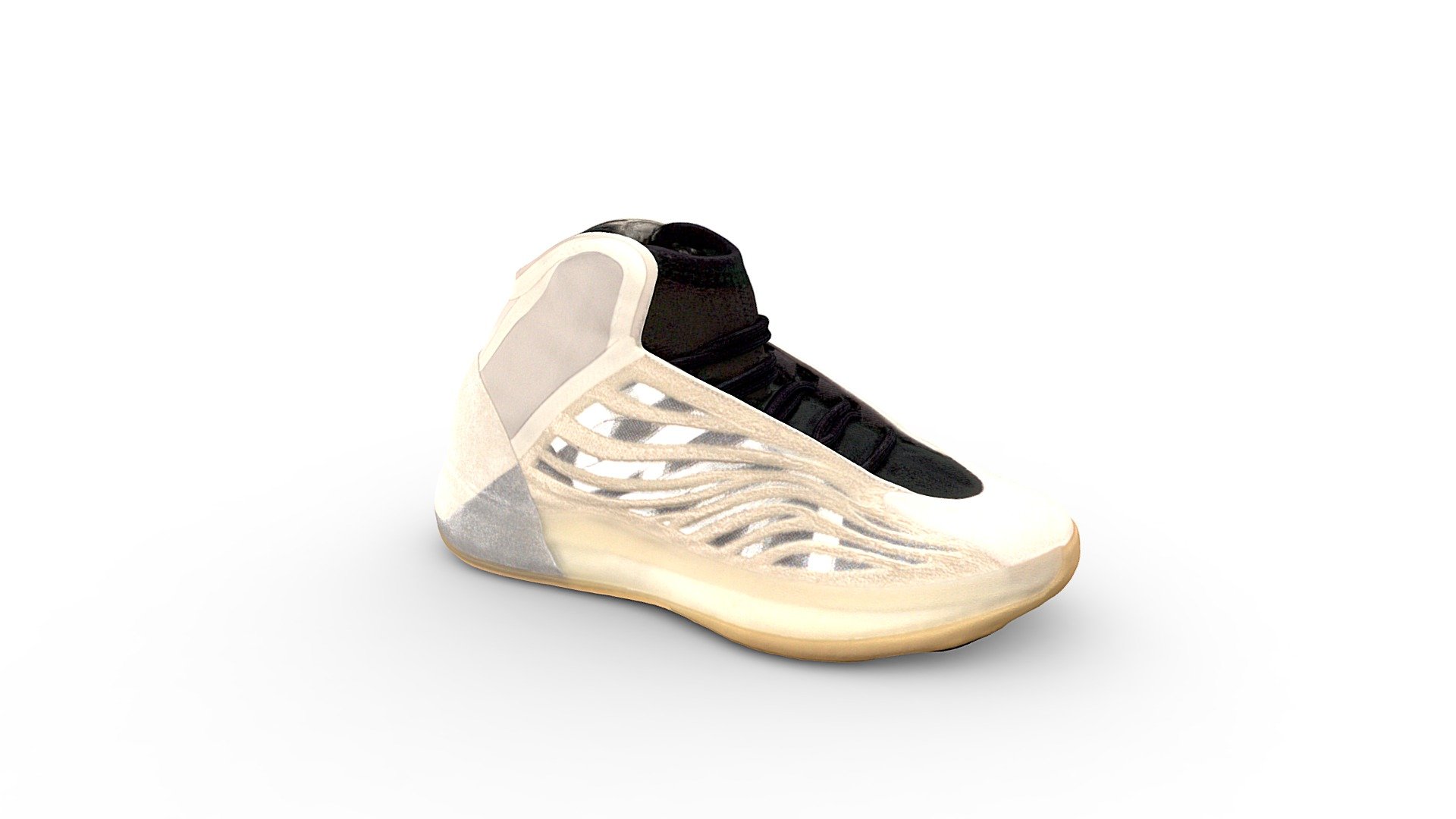 3D Scan of an Adidas YZY QNTM Mist Slate - Adidas YZY QNTM - Buy Royalty Free 3D model by chrisprice 3d model