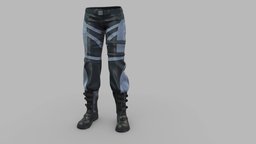 $AVE Rider Pants And Boots leather, winter, bottom, sports, pants, with, biker, ski, gray, shoes, boots, rider, realistic, real, belt, rap, rapper, hiphop, tracksuit, skiing, futurustic, cool, sci-fi, futuristic, female, male, black