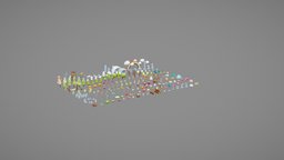 Nature Pack trees, tree, sculpt, grass, nature, low-poly, lowpoly, low, poly, city, free, rock
