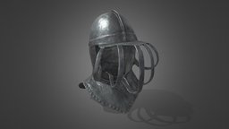 Low Poly Saxilby Memorial Helmet cultural, gratis, substance_painter, low-poly-model, lowpoly-3dsmax, low-poly, lowpoly, helmet, low, free, saxilbymemorialhelmet, saxilby-memorial-helmet