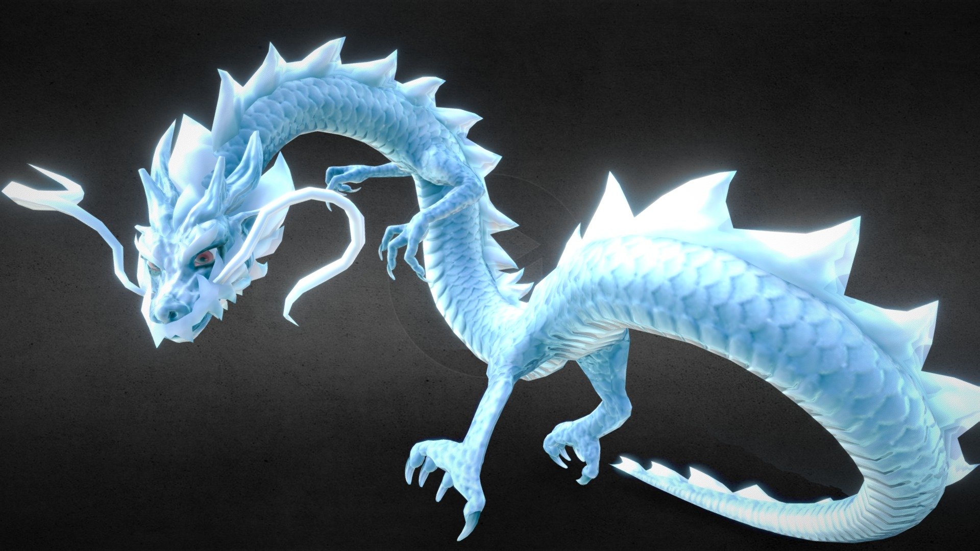 Dragon Ver2 - Download Free 3D model by yuzutarou (@yuzuponponpon) 3d model