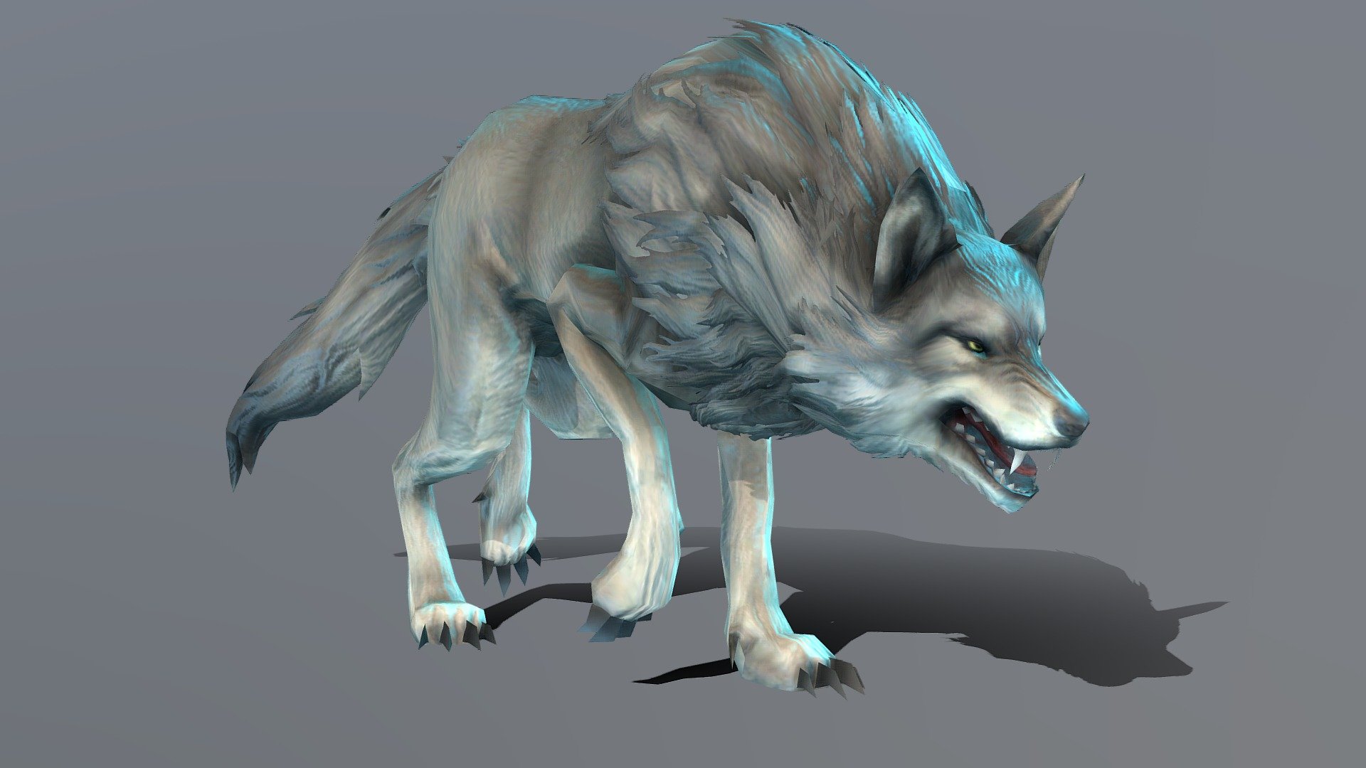 Wolf Walkcycle Animated 
lowpoly model
fbx file format - Wolf walk-cycle Animated - Buy Royalty Free 3D model by aaokiji 3d model
