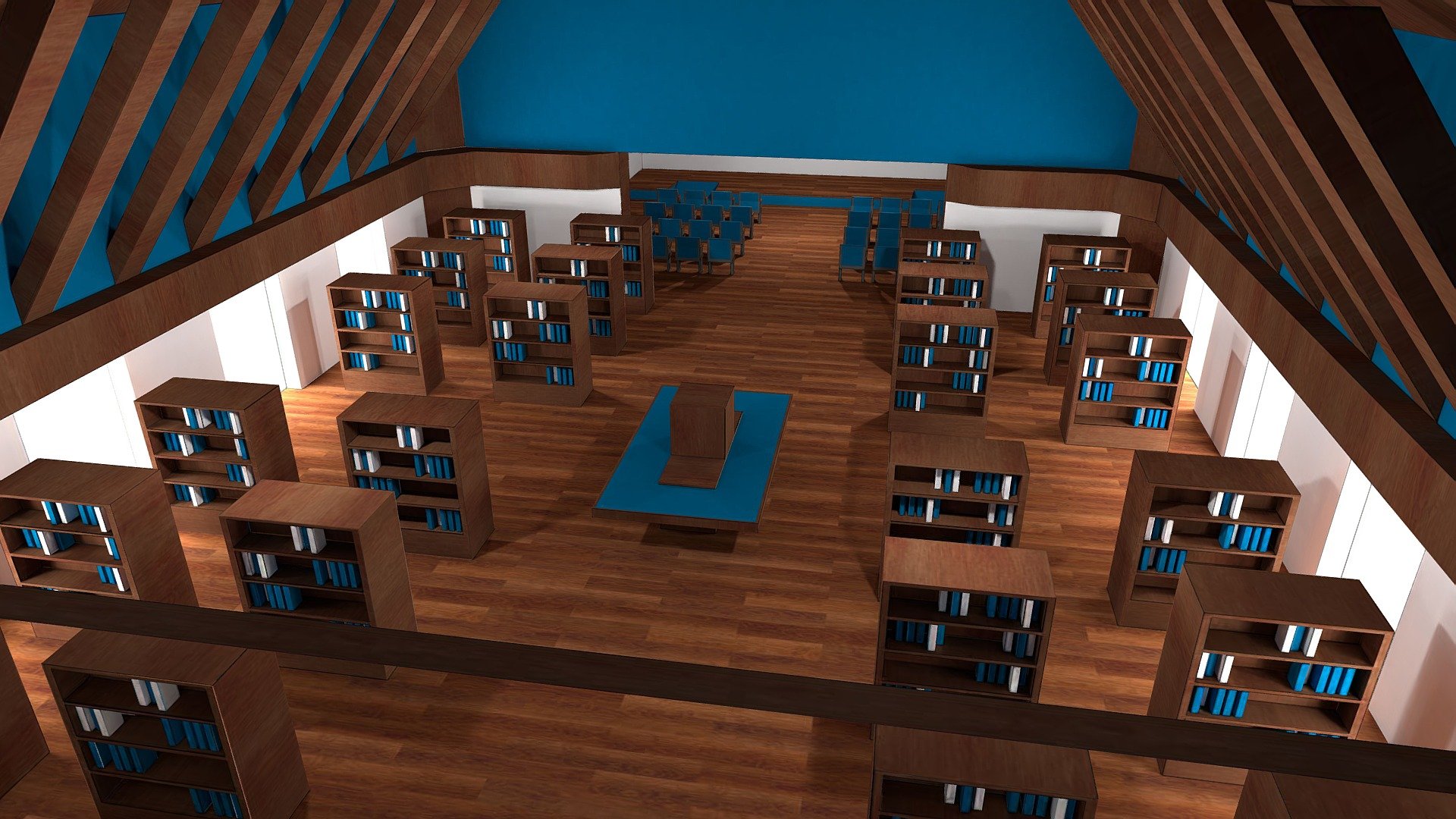 -------------------------Buy here!-------------------------------

-General Information-

An amazing 3d model of a library, with a stage!

A large model complete with pre-baked lighting and optimized textures. Perfect for platforms like Spatial.io! The model has been created to be perfect for VR and social interactions. Enjoy!

-Model Stats-

Triangles: 30.3k
Vertices: 18k

-Model Gallery-




-Support-

If you have any questions about this model, please contact me on https://twitter.com/BajgarAdam! - LowPoly Modern Library with Stage - 3D model by ABworks. (@abworks) 3d model