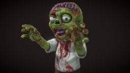 Zombie Kid gore, undead, brains, walkingdead, zombie, zombiechild