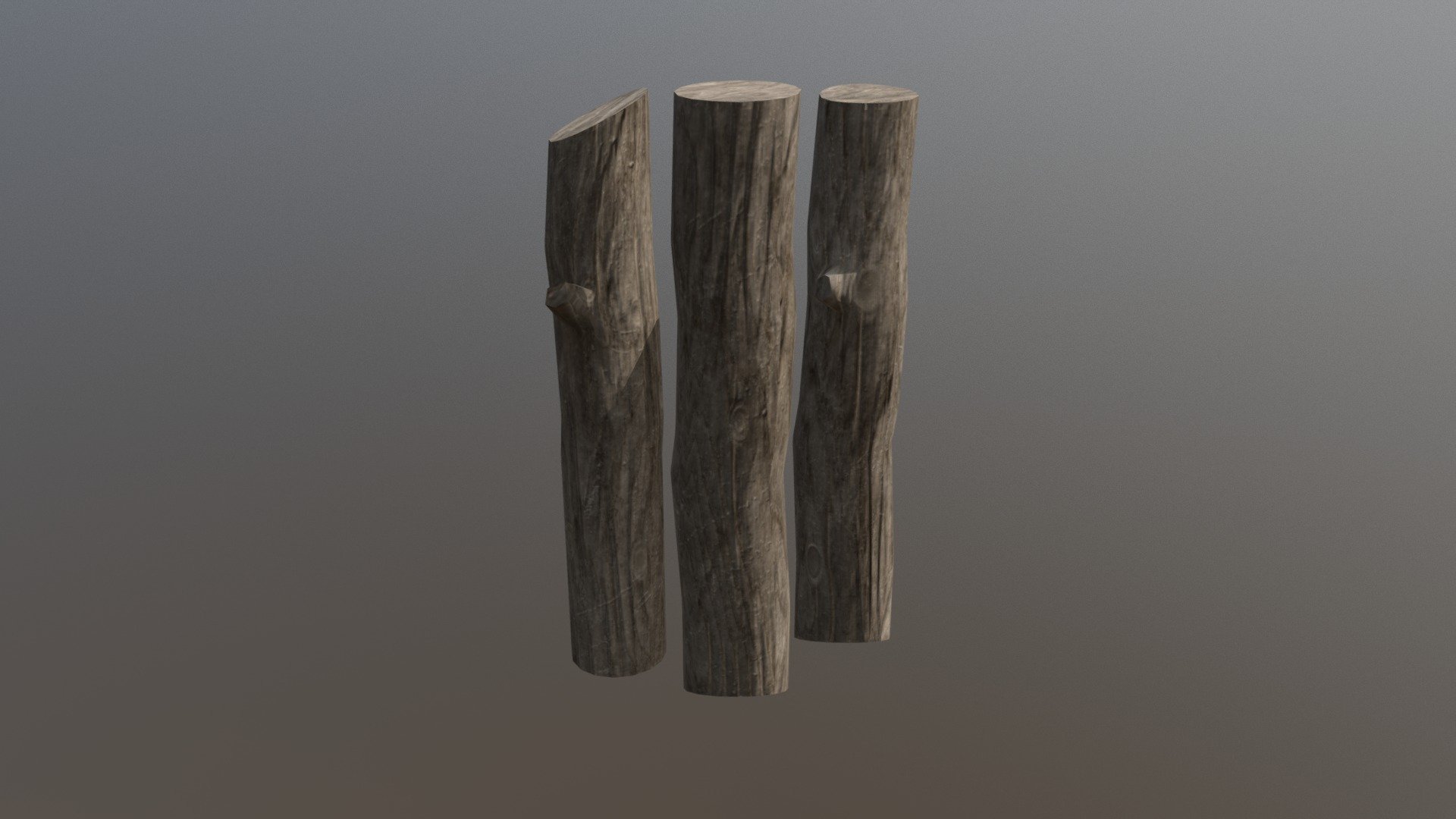 3 logs - Log - 3D model by KantoArison 3d model