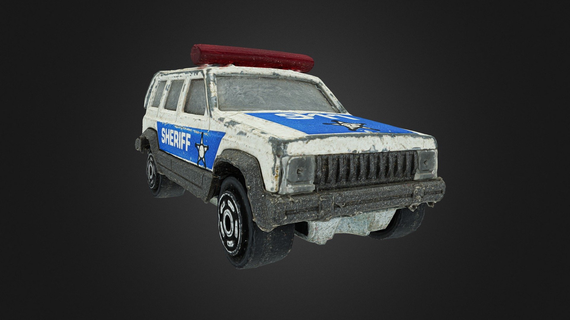 Processed with Capturing Reality - Police Car - 3D model by Scan The City (@adamhavkin) 3d model