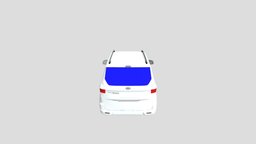 2014 Ford Tourneo Courier ford, , courier, transit, hum3d, 3d, lowpoly, poly, car, highpoly, squirtle3d, tourneo