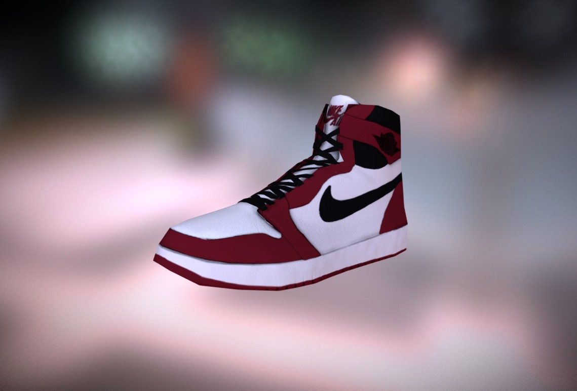 Nike Air Jordan I Original
(Low Poly)

Diffuse + Oclussion +  Normal Map - Air Jordan I Low Poly - 3D model by KBo_Art 3d model