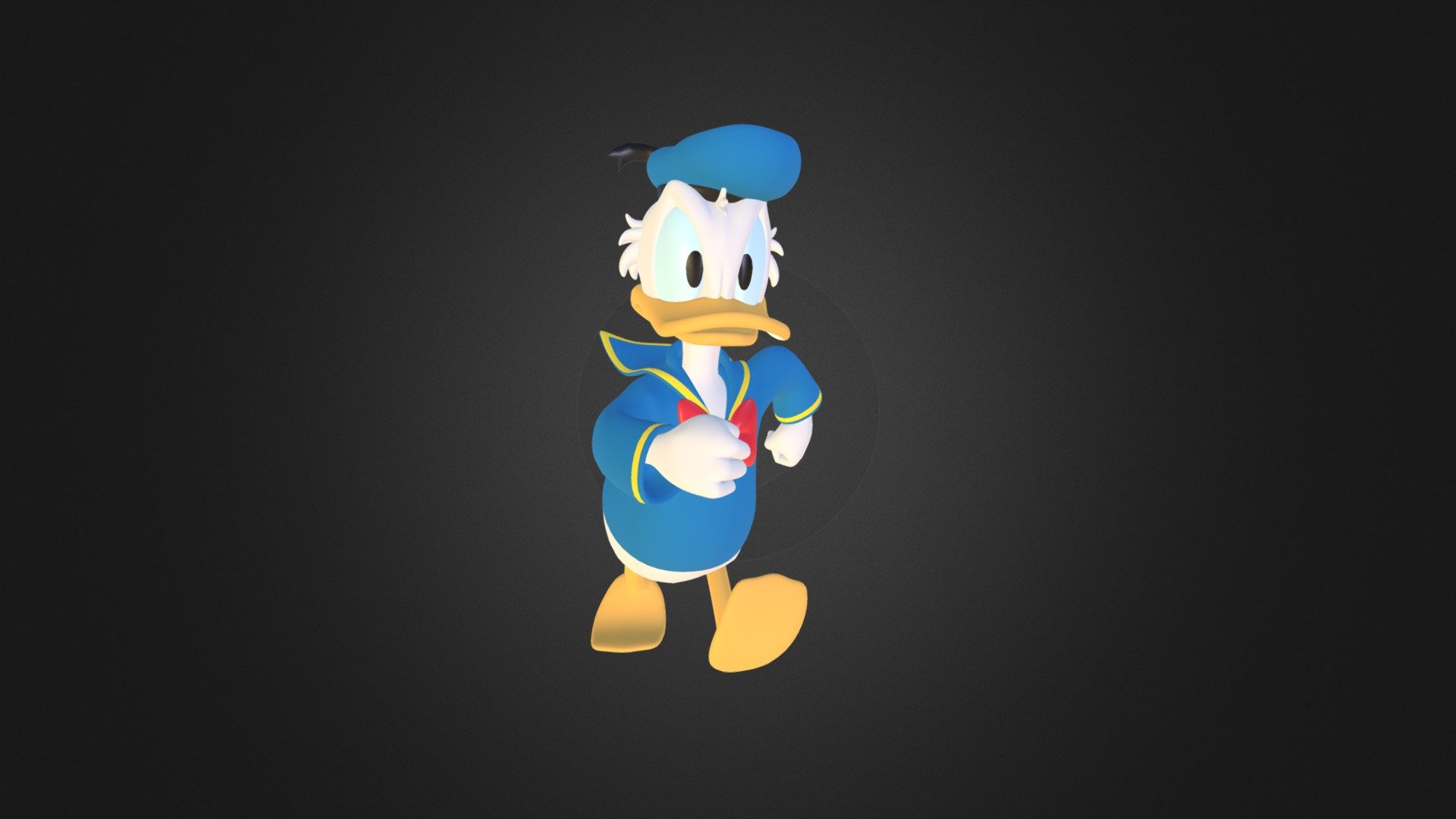 Donald Duck - 3D model by Maxence Leret d'Aubigny (@ahurig) 3d model