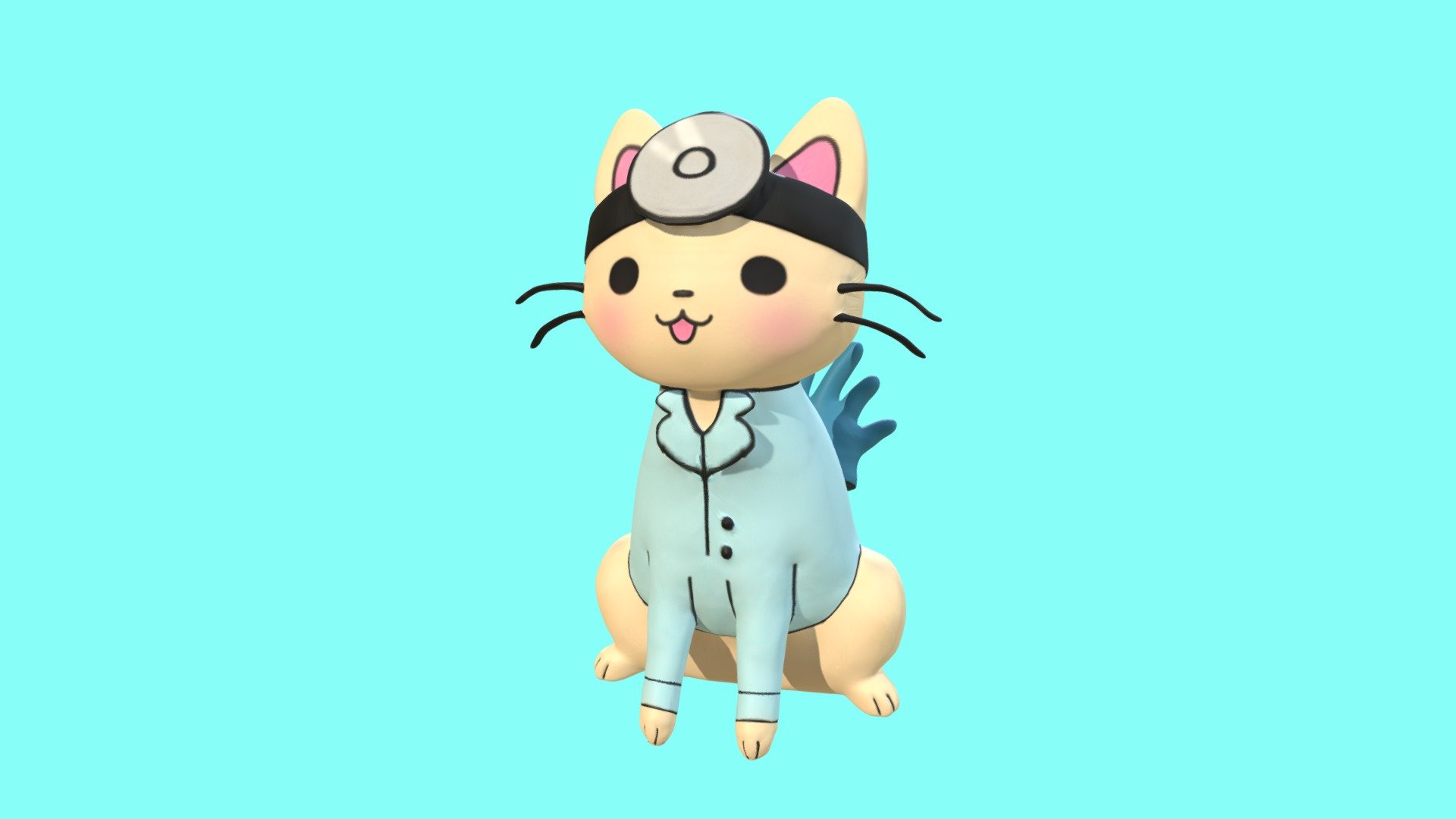 Let's operate! 
From the webcomic Doctor Cat by Sarah Sobole 3d model