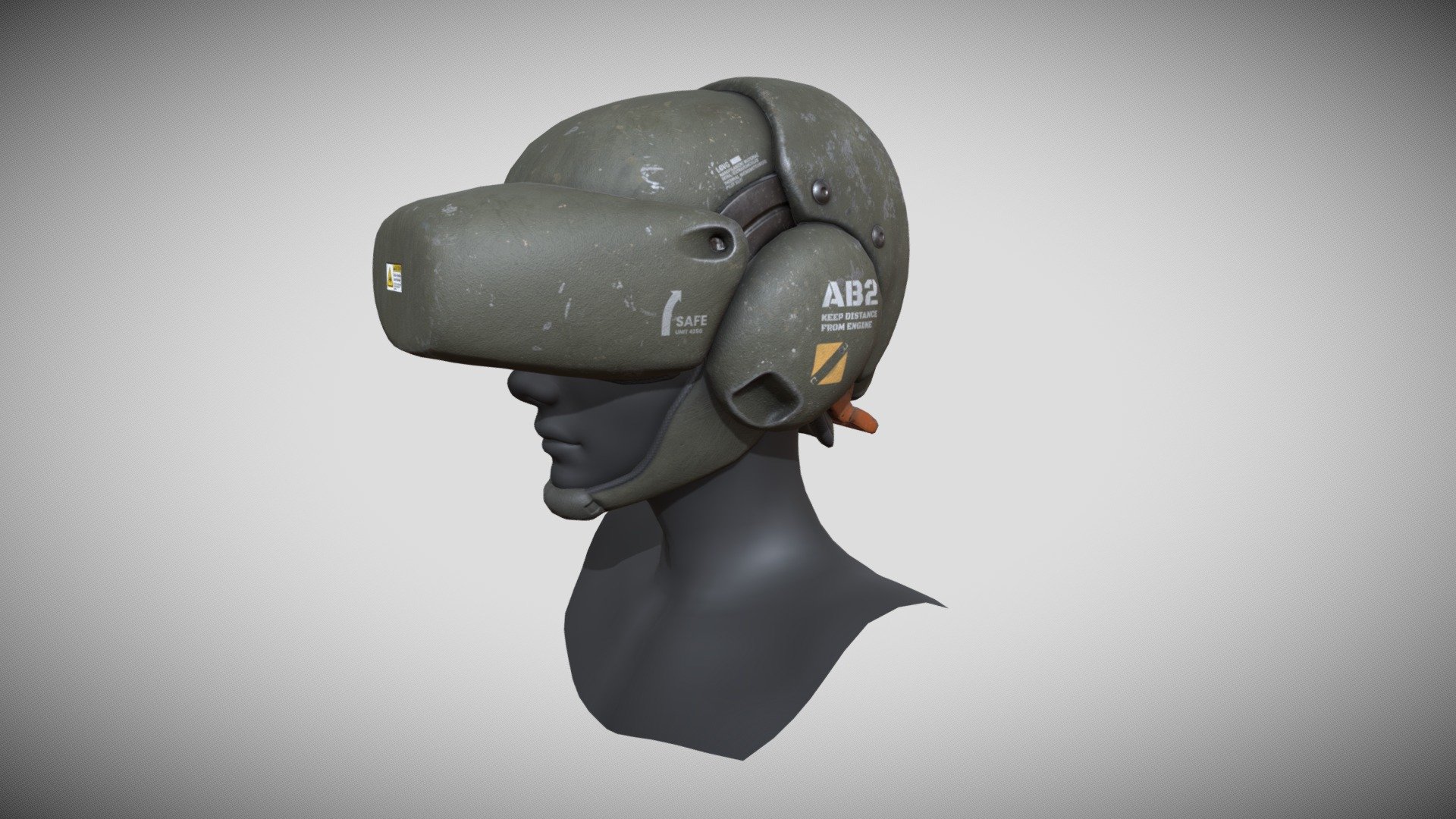 helmet - Helmet - Buy Royalty Free 3D model by migo1942 3d model
