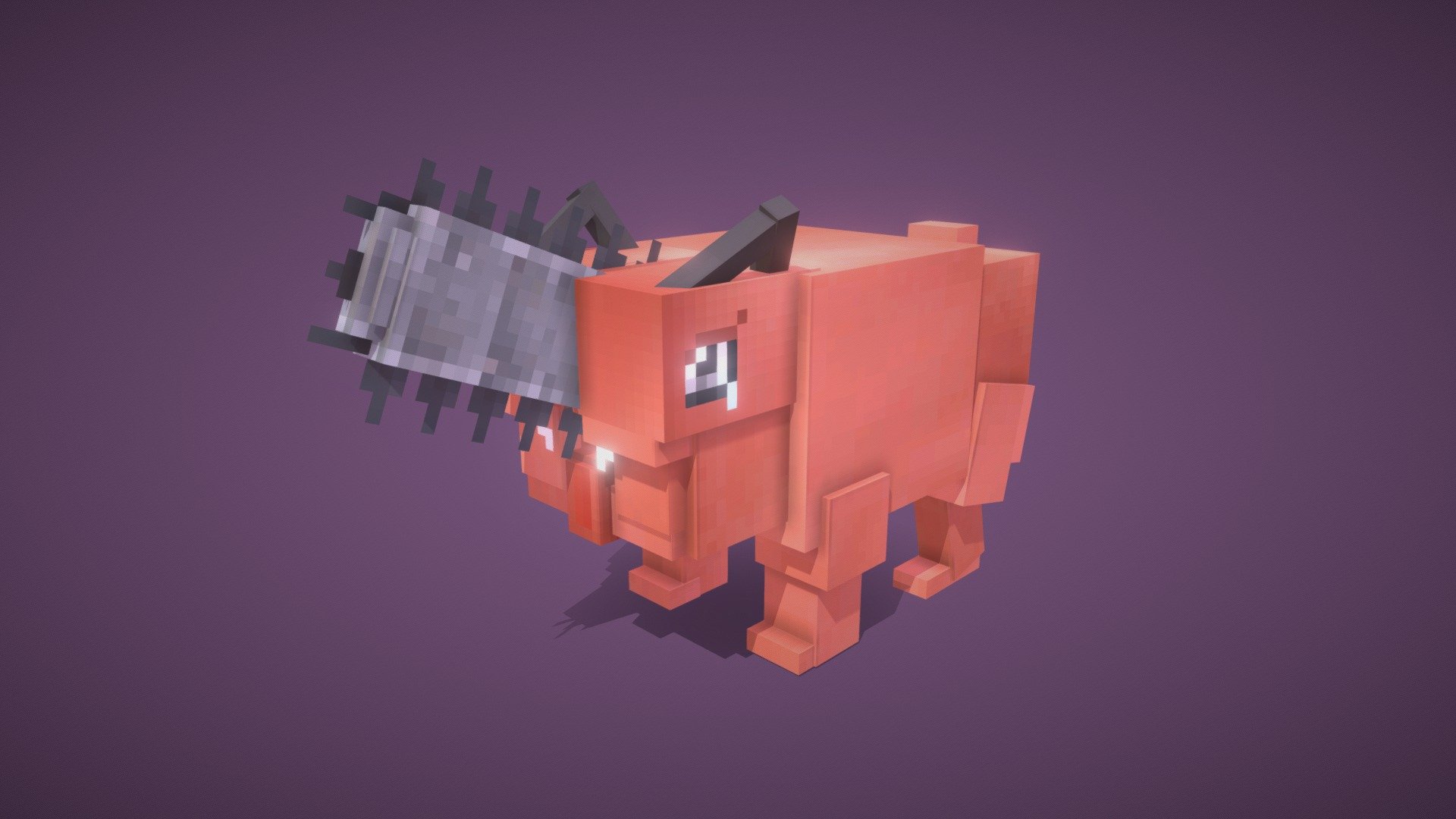 (reupload)

This is a copyrighted model for the french servers of “Golden UHC”.

The model comes from the anime :  Chainsaw Man

https://chainsaw-man.fandom.com/wiki/Pochita - GoldenUHC - Pochita - ChainsawMan - 3D model by Frayseur 3d model