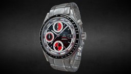 Omega Speedmaster 3210.52.00 Watch vr, ar, watches, 3dunity, substancepainter, substance, 3d, 3dsmax, watch