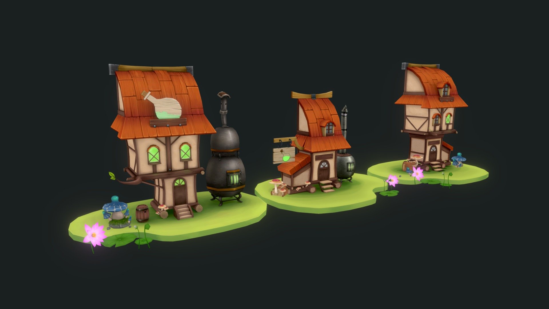 Lowpoly handpaint texture by CGArt Team

http://polycount.com/discussion/173191/handpaint-lowpoly-for-mobile-game#latest

https://www.facebook.com/cgavn/

https://www.artstation.com/artwork/LxaJr - HousePotion - 3D model by cgart.com (@goart) 3d model