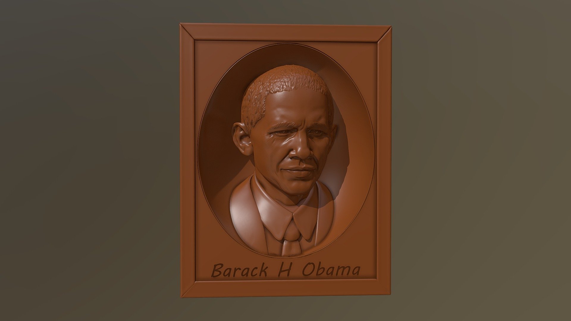 Wood carvings 3d bust of Barack Obama that i did for for Splash Carpentry (http://splashcarpentry.com)
Me and my collegues made all 43 US Presidents busts.
More info on the project https://kickstarter.com/projects/splashcarpentry/the-presidents - Barack Obama - 3D model by kostikim 3d model