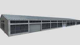 Warehouse Large Facility Structure 